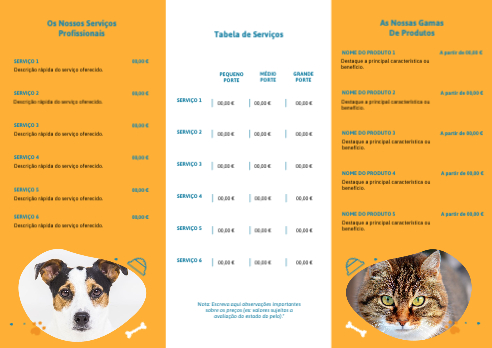 Loja de animais de companhia Interior