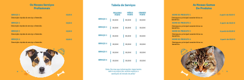 Loja de animais de companhia Interior