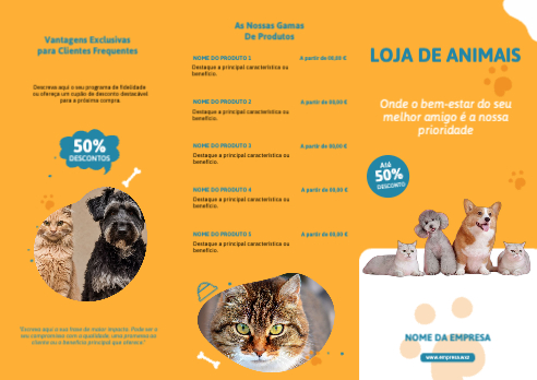 Loja de animais de companhia Exterior