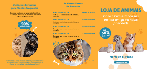 Loja de animais de companhia Exterior