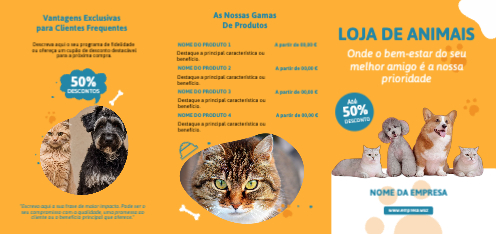 Loja de animais de companhia Exterior