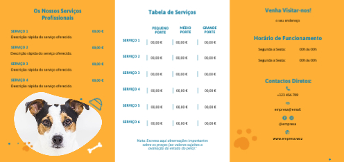 Loja de animais de companhia Interior