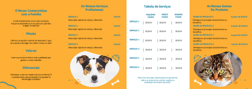 Loja de animais de companhia Interior