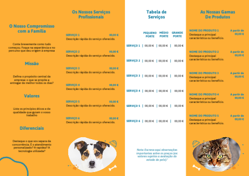 Loja de animais de companhia Interior