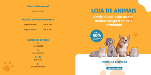 Loja de animais de companhia Exterior
