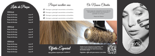 Salão de beleza Interior