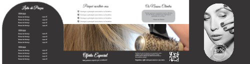 Salão de beleza Interior