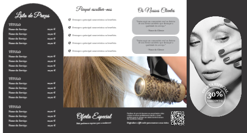 Salão de beleza Interior