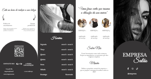 Salão de beleza Exterior