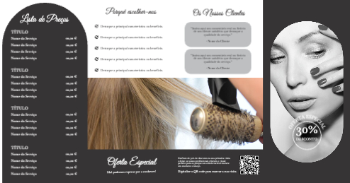 Salão de beleza Interior