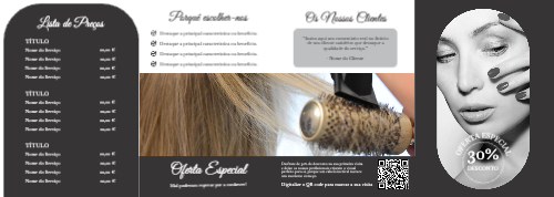 Salão de beleza Interior