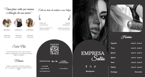 Salão de beleza Exterior