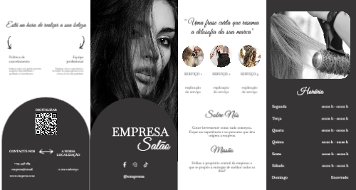 Salão de beleza Exterior