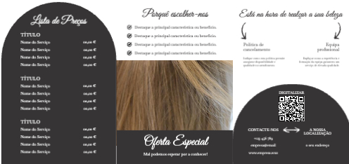 Salão de beleza Interior