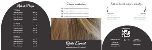 Salão de beleza Interior