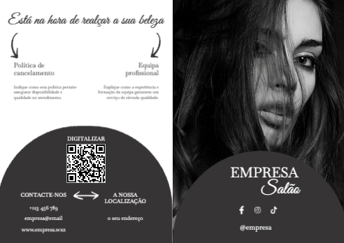 Salão de beleza Exterior