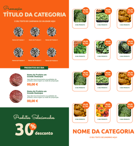 Produtos de mercearia Interior