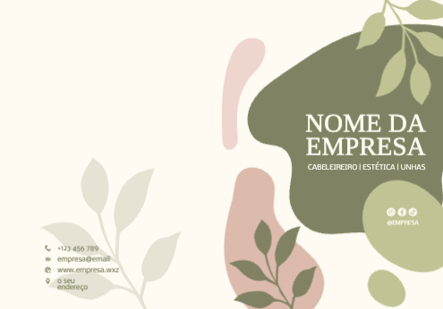 Beleza e Bem-Estar Frente