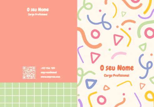 Linhas abstratas- Infantil Frente