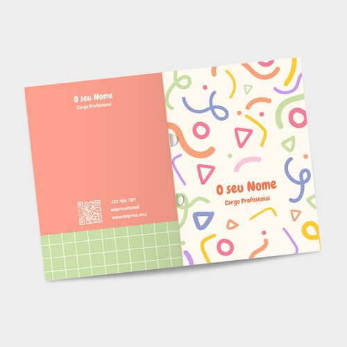 Linhas abstratas- Infantil