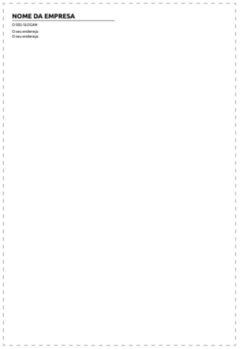 Layout simples Frente