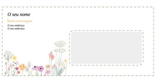 Padrão  Floral Frente