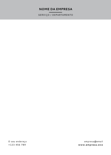 Layout simples Frente