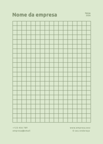 Modelo Quadriculado Frente