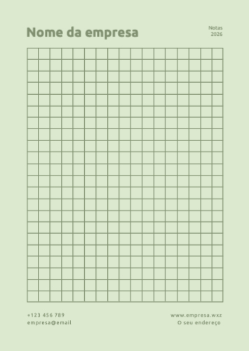 Modelo Quadriculado Frente