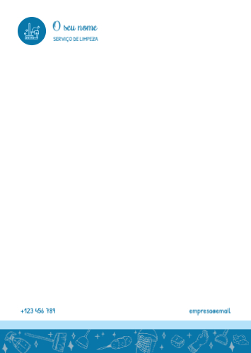 Serviços de limpeza Frente