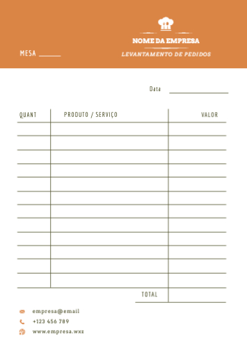 Restauração- pedidos Frente