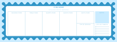 Plano Semanal- Ondular Frente