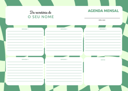 Plano Mensal- Quadricular Frente