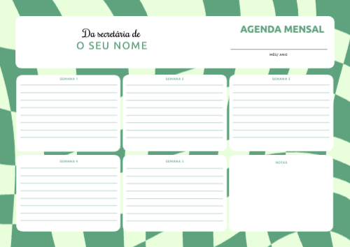 Plano Mensal- Quadricular Frente