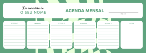 Plano Mensal- Quadricular Frente