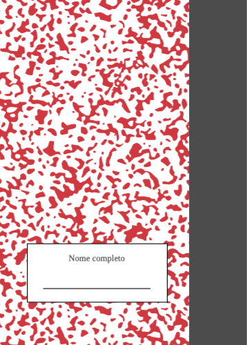 Padrão Estampado Contracapa