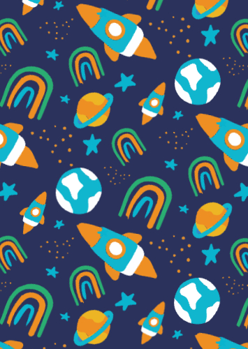 Galáxia Encantada - Infantil Contracapa