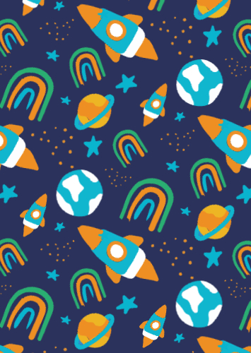 Galáxia Encantada - Infantil Contracapa