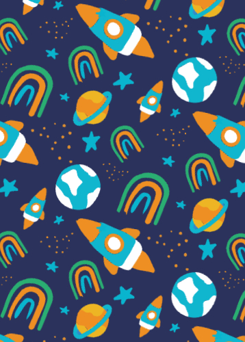 Galáxia Encantada - Infantil Contracapa