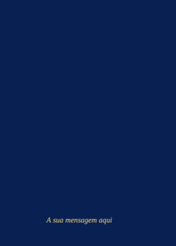 Padrão Marinho Interior da Capa