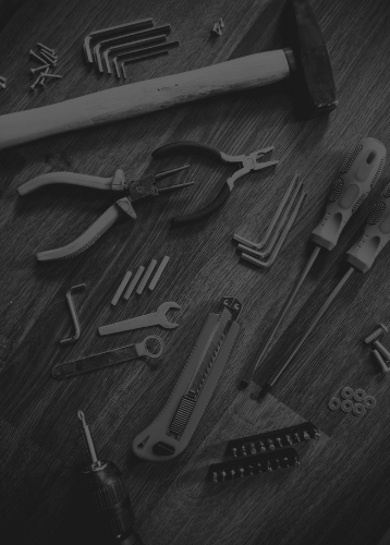 Layout Serviços de manutenção Interior da Contracapa