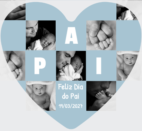 Feliz dia do Pai Frente