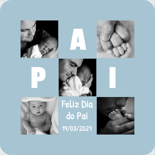 Feliz dia do Pai Frente