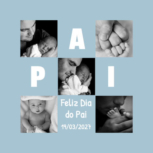 Feliz dia do Pai Frente