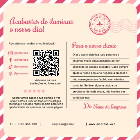 Agradecimento Verso