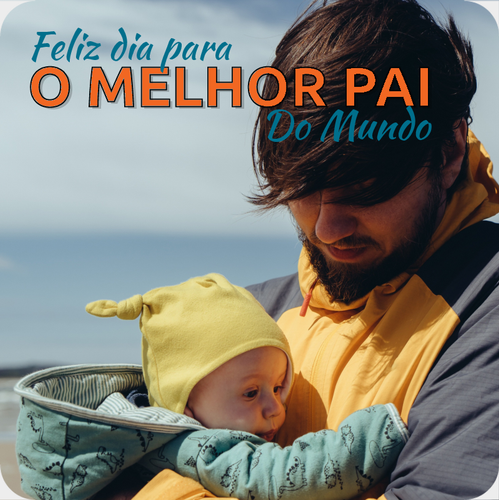 Feliz dia do Pai Frente