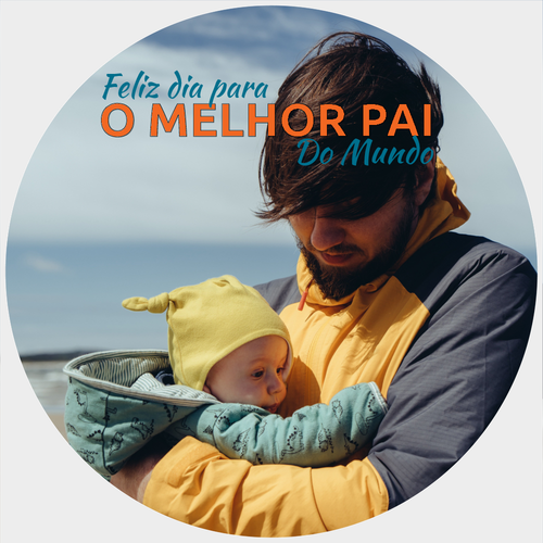Feliz dia do Pai Frente