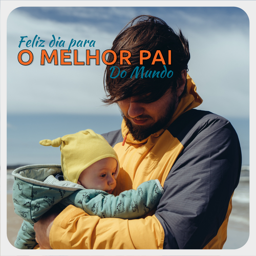 Feliz dia do Pai Frente