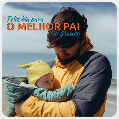 Feliz dia do Pai Frente