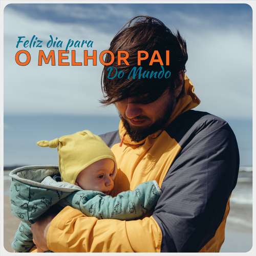 Feliz dia do Pai Frente